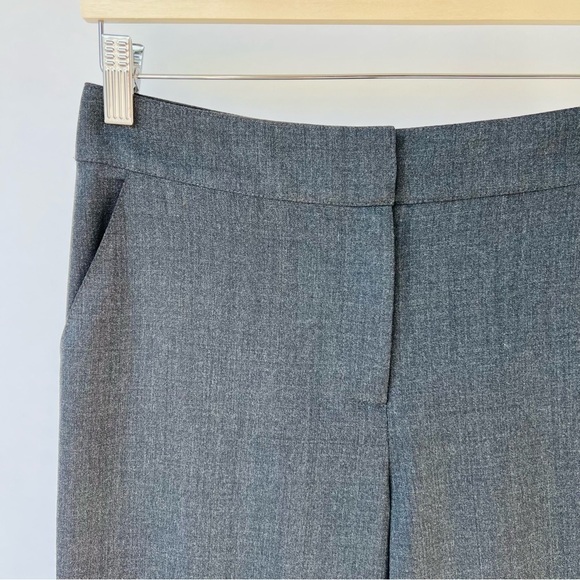 St. John Emma dark gray straight legs crop pants, Size 4 - Picture 10 of 10